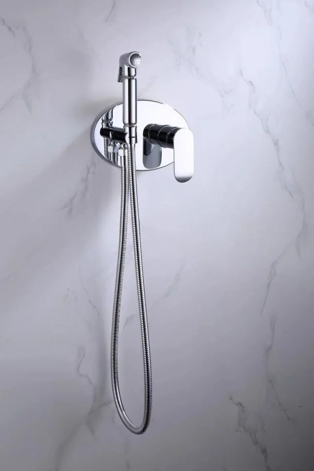 Приобрести grocenberg смеситель с гигиеническим душем, хром gb003cr