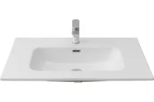 Aquanet Раковина Flat 80х46 см, белая матовая