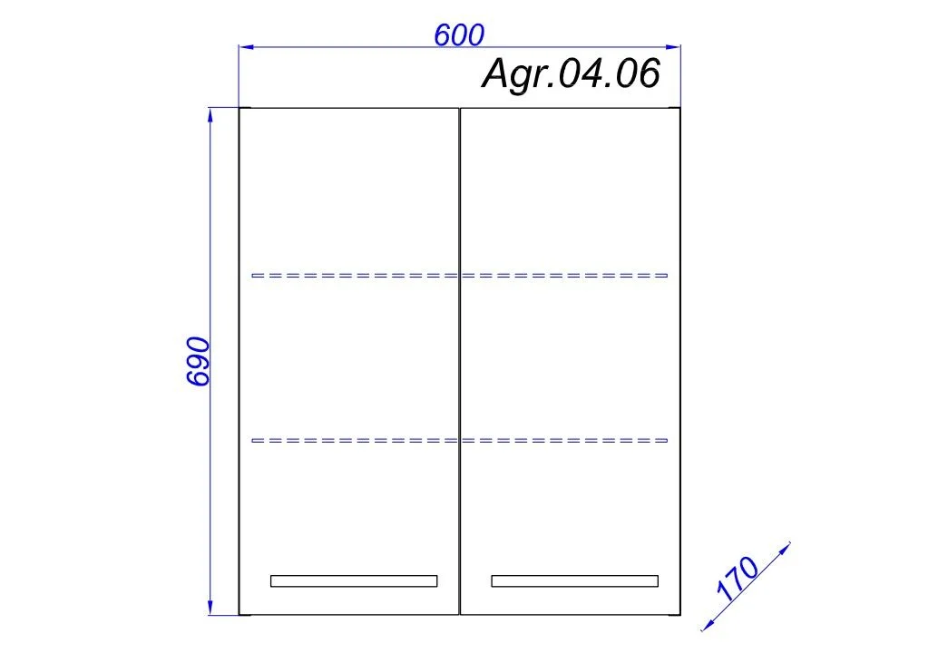Приобрести шкаф подвесной aqwella аллегро 60 см agr.04.06