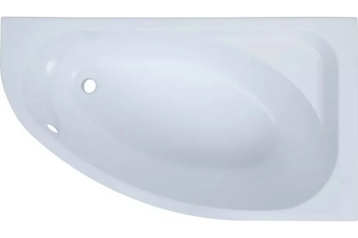 Приобрести aquanet акриловая ванна mia 140x80 см, белая, правая