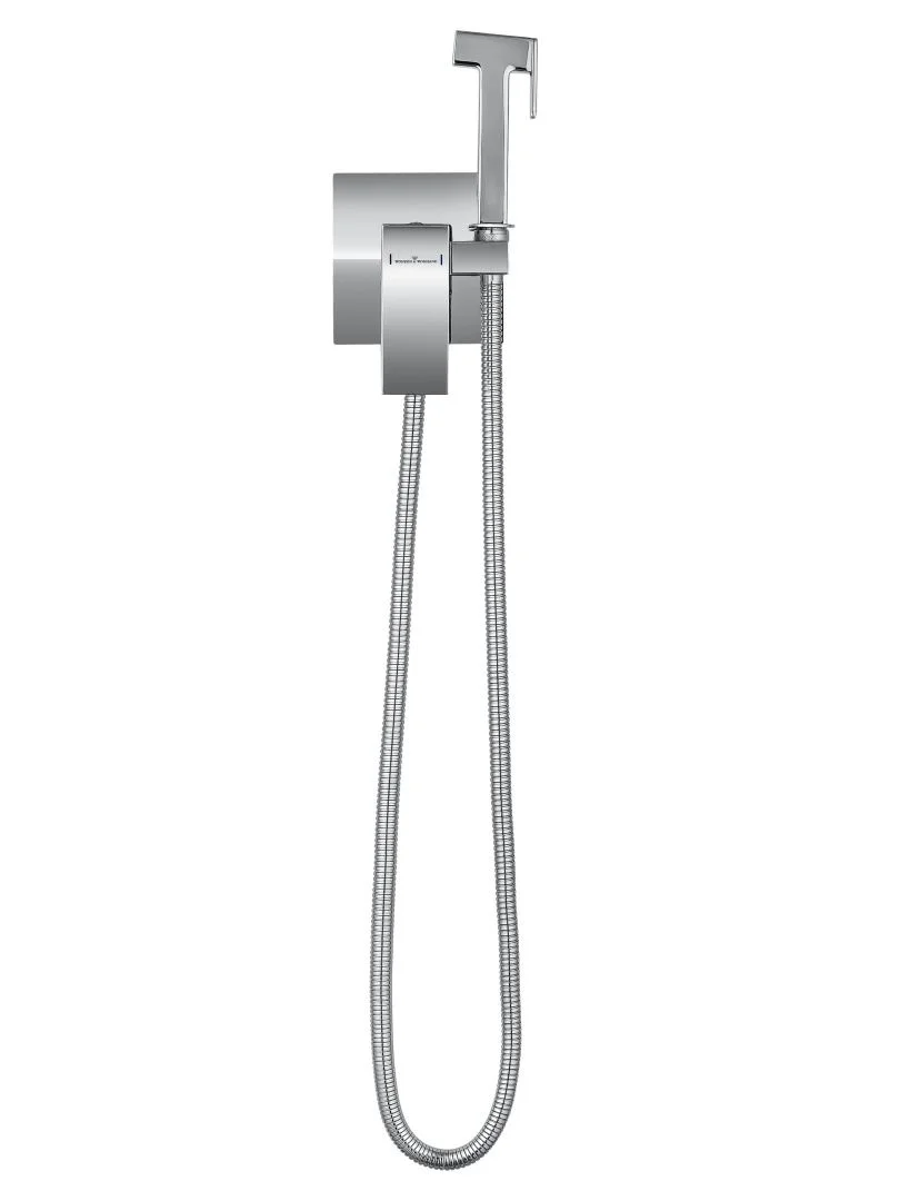 Приобрести смеситель с гигиеническим душем встраиваемый wonzon & woghand fit, хром (ww-88829009-cr)