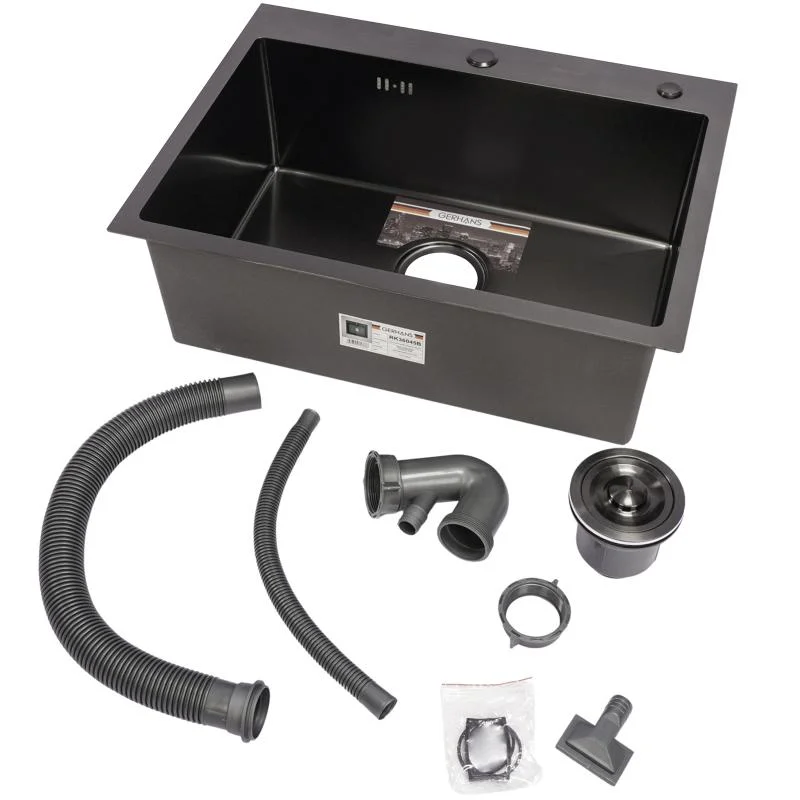 Приобрести gerhans кухонная мойка 60х45 см, графит