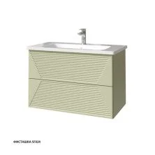 Caprigo Тумба с раковиной MODO Terza 80 см, фисташка 35612 13