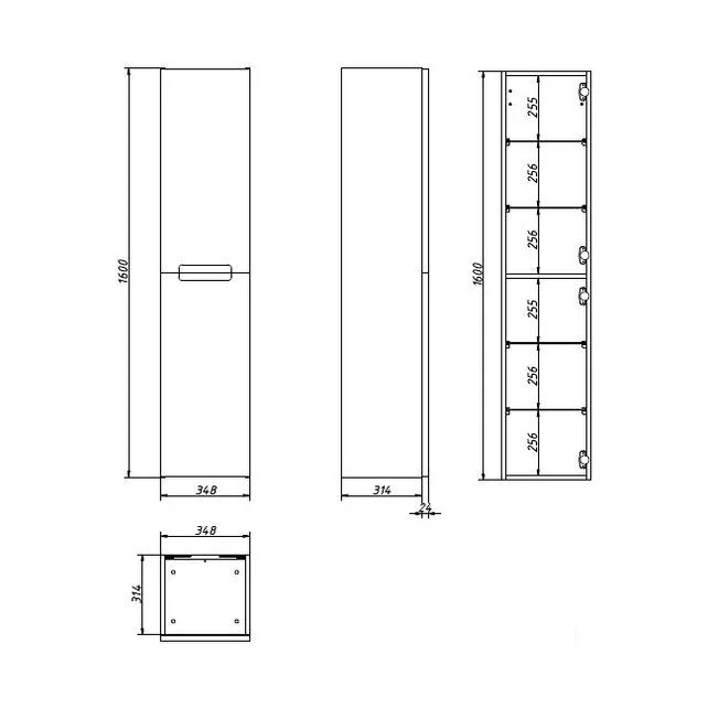 Приобрести caprigo пенал termin-smalty 35 см, голубой, эмаль