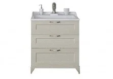 Тумба напольная с раковиной Акватон Леон 65Н 1A194601LBPR0, 1A708731FB010, дуб бежевый