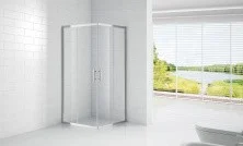 Cezares Душевое ограждение ECO 100х100 см, хром ECO-O-A-2-100-C-Cr