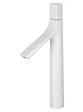 Смеситель для раковины высокий WONZON & WOGHAND The ONE, Белый матовый (WW-H1011-MW)