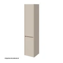 Caprigo Пенал INTEGRA 35 см, бежевый, эмаль