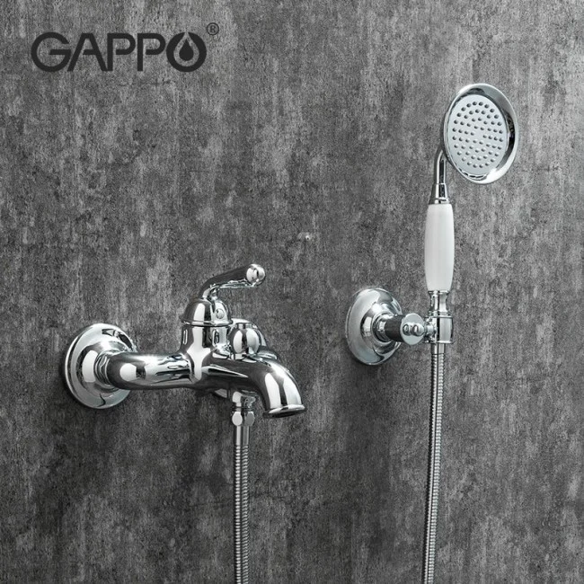 Приобрести gappo смеситель для ванны и душа g3288, хром 30074