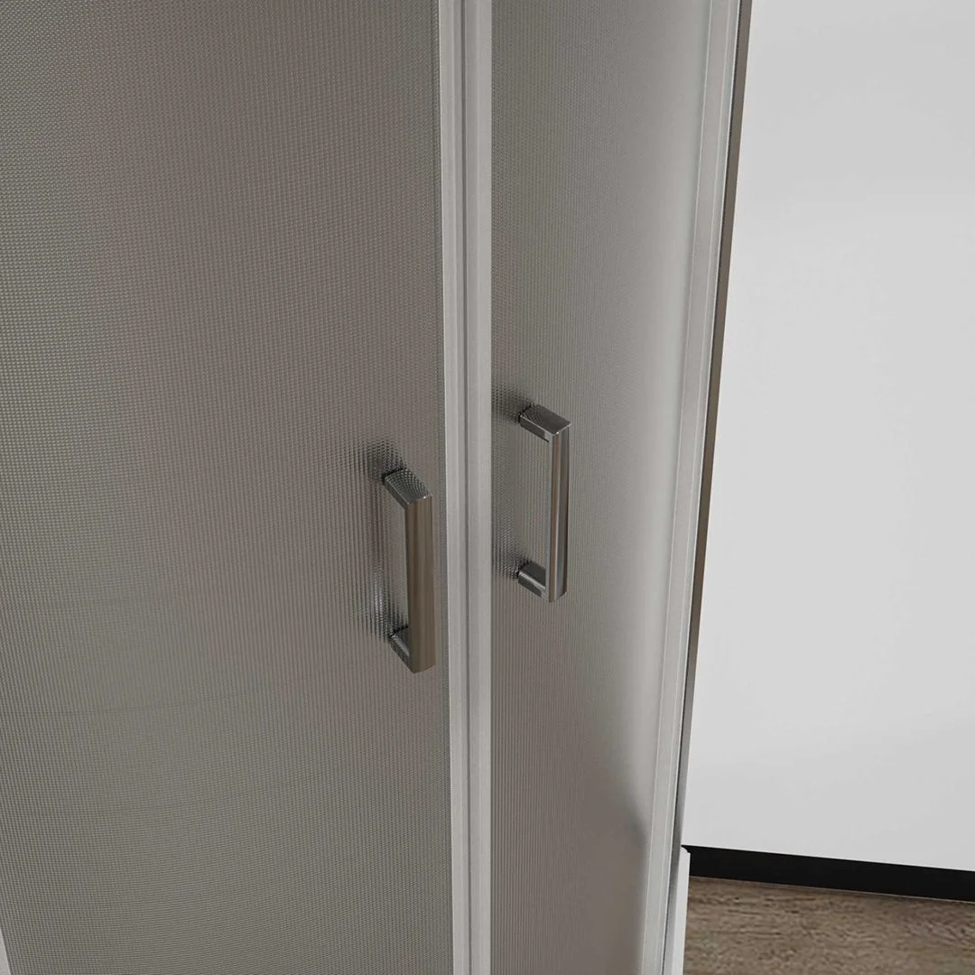 Приобрести vincea душевое ограждение city 90х90 см, текстурное, хром vsq-5ct900mt