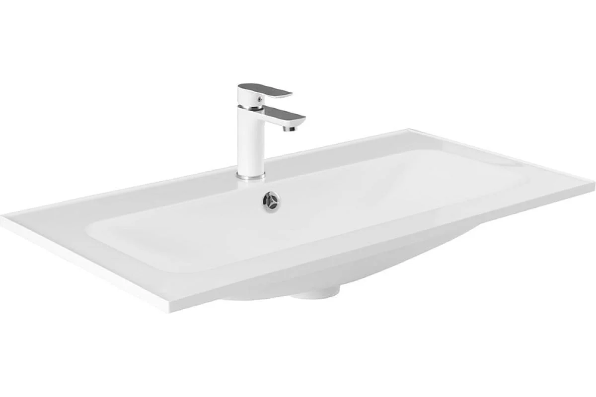 Приобрести aquanet раковина арт 90 88х452 см, белая