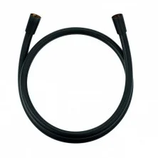 6107139-00 KLUDI SUPARAFLEX Душевой шланг DN 15, G 1/2 x G 1/2 x 1250 мм, черный матовый
