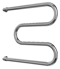 Terminus Полотенцесушитель М - образный 50х70 см, боковое подключение, водяной, хром