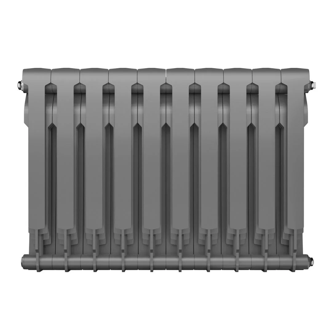 Приобрести royal thermo радиатор биметаллический biliner 500 /silver satin ( серебристый ) - 10 секц.