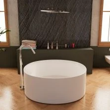 Frank Акриловая ванна F6107 White,150х150 см, отдельностоящая