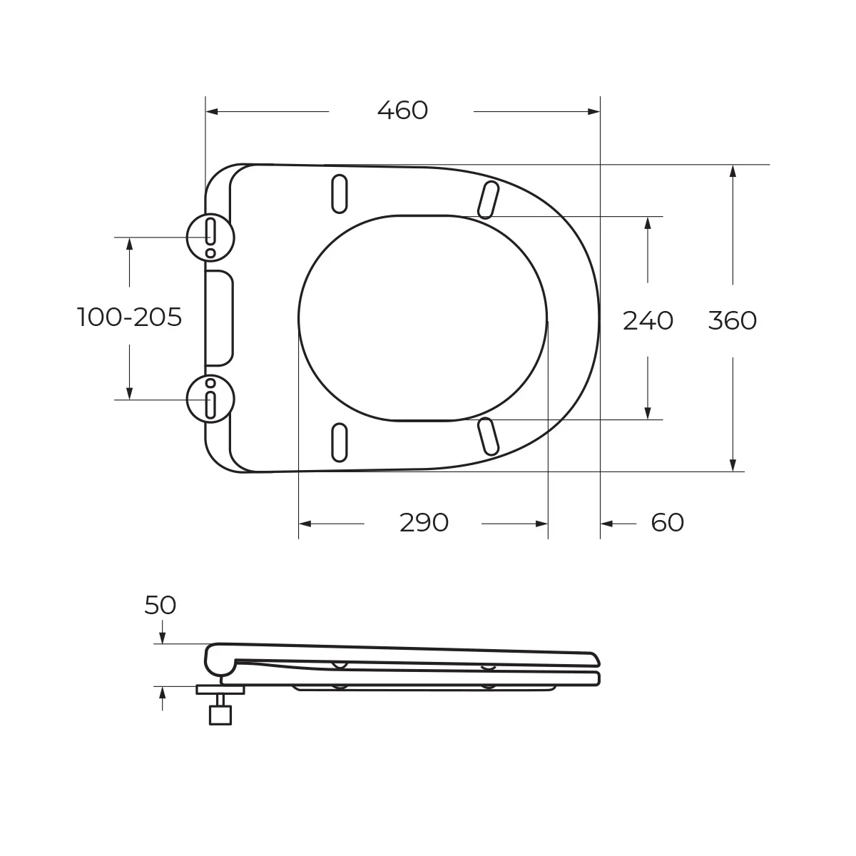 Приобрести belbagno унитаз безободковый приставной sfera-r с сиденьем дюропласт, микролифт, белый bb2141cbr/bb2034sc
