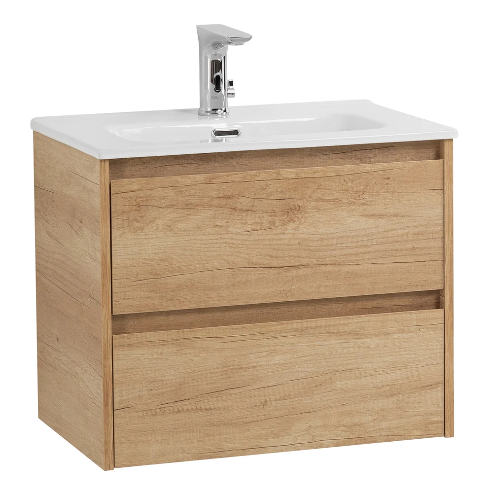 Приобрести belbagno тумба с раковиной kraft 39 50 см, подвесная rovere nebrasca nature, белая раковина