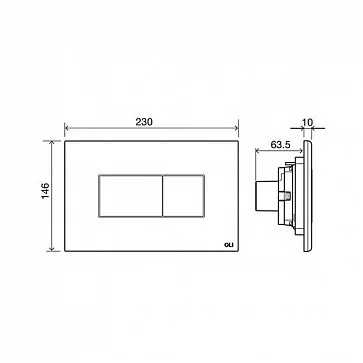 Приобрести 879235pka00 комплект: инсталляция oli 120 eco sanitarblock pneumatic+панель слива karisma, хр. гл.