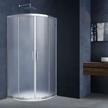 Vincea Душевое ограждение Alpha 80х80 см, текстурное, хром VSQ-3AL800MT