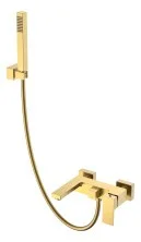 Boheme Смеситель для ванны Qubic Matt Gold 473-MG
