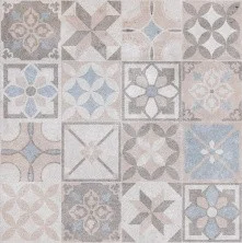 Плитка напольная Lb-ceramics Македония Светло серая 45*45см геометрия 