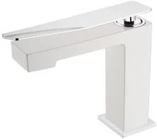 Boheme Смеситель для раковины Q, белый\хром 141-WCR.2