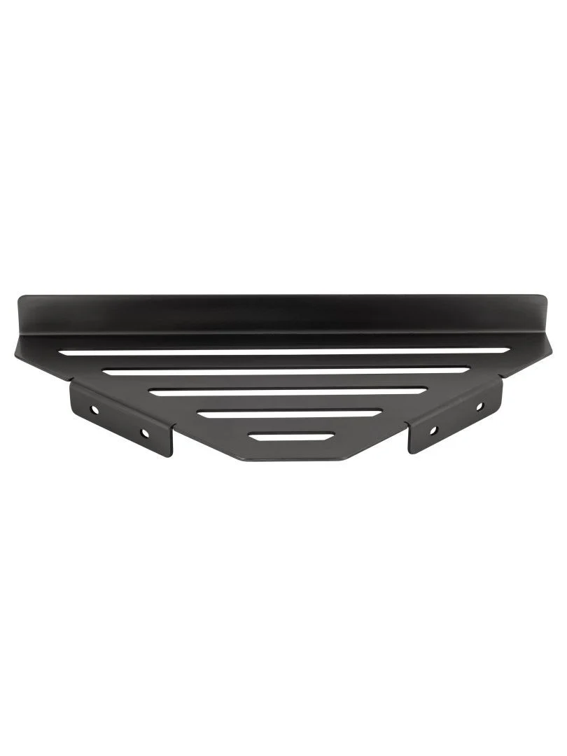 Приобрести полка для ванной угловая wonzon & woghand, темный графит (ww-6132-bgm)