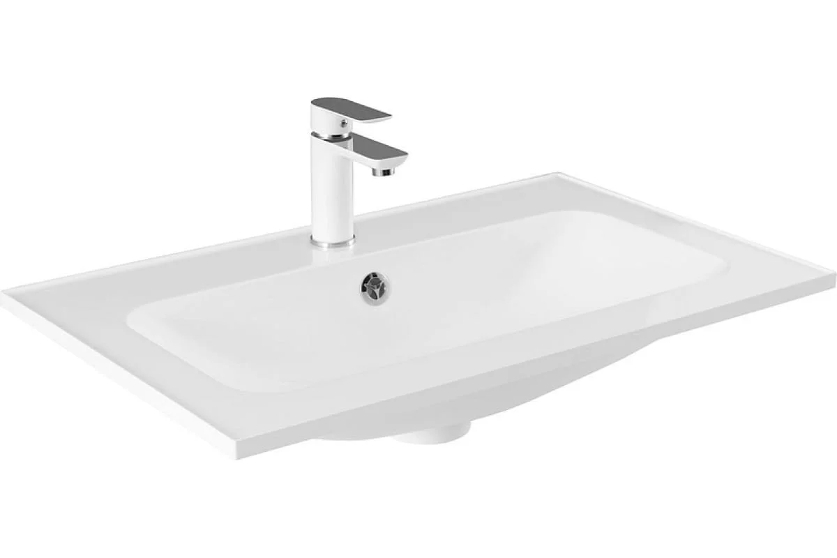 Приобрести aquanet раковина арт 75 73х45 см, белая