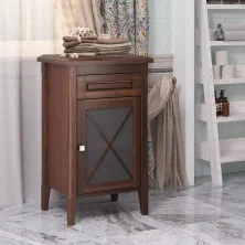 Opadiris Тумба напольная с раковиной Палермо 50 см, светлый орех