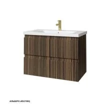 Caprigo Тумба с раковиной FORTE-Albero STRIPE 80 см, альберо, шпон