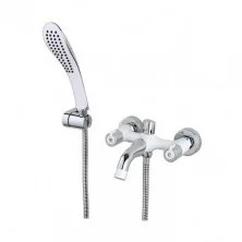 Gappo Смеситель для ванны и душа G3249, белый\хром 85251