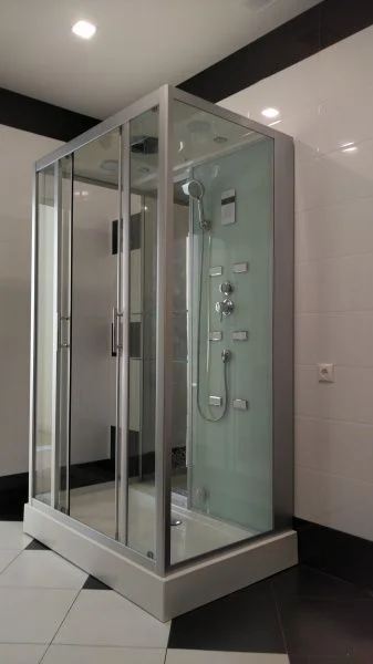 Приобрести frank душевая кабина f505 с паром, прямоугольная