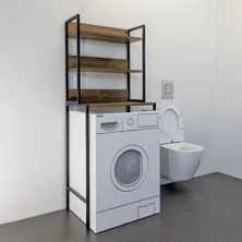 Сomforty Полка над стиральной машиной Порто - 65, дуб тёмно-коричневый