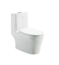 Sole Унитаз моноблок STATUS, безободковый с сиденьем дюропласт, микролифт УТ000090748