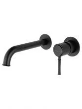 Смеситель для раковины встраиваемый WONZON & WOGHAND TOR, Черный матовый (WW-88869073-MB)