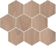 Плитка напольная Kerama Marazzi Монруж Капучино светлый полотно 37х31 из 9 частей 12х10.4