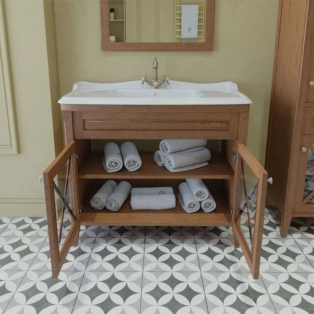 Приобрести caprigo тумба с раковиной napoli promo 100 см, дерево