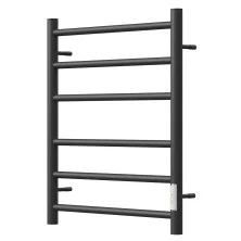 Полотенцесушитель электрический Point 400х600 Аврора П6, черный PN10846B