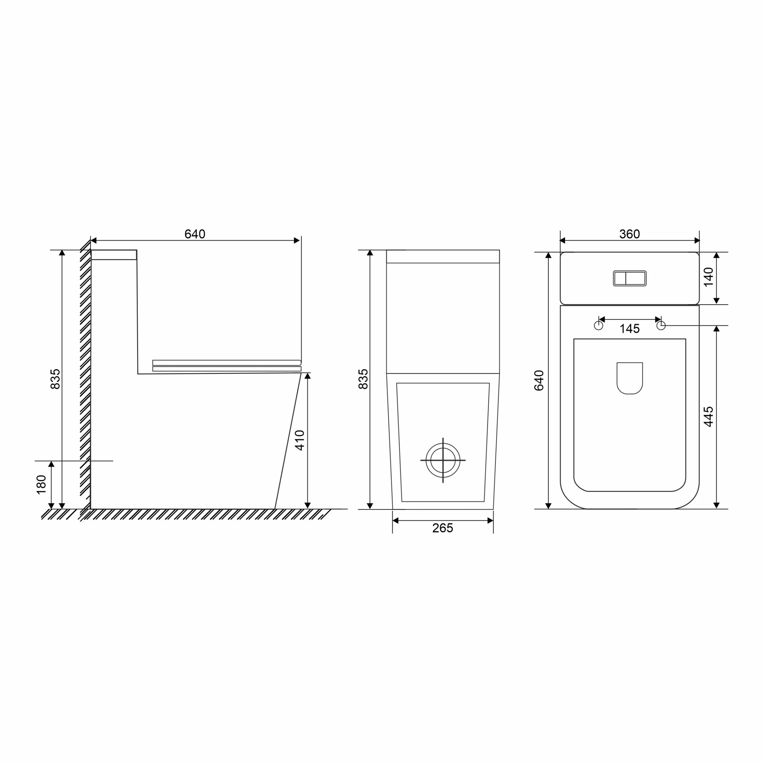 Приобрести sole унитаз компакт cube 2 black, безободковый с сиденьем дюропласт, микролифт ут000090243