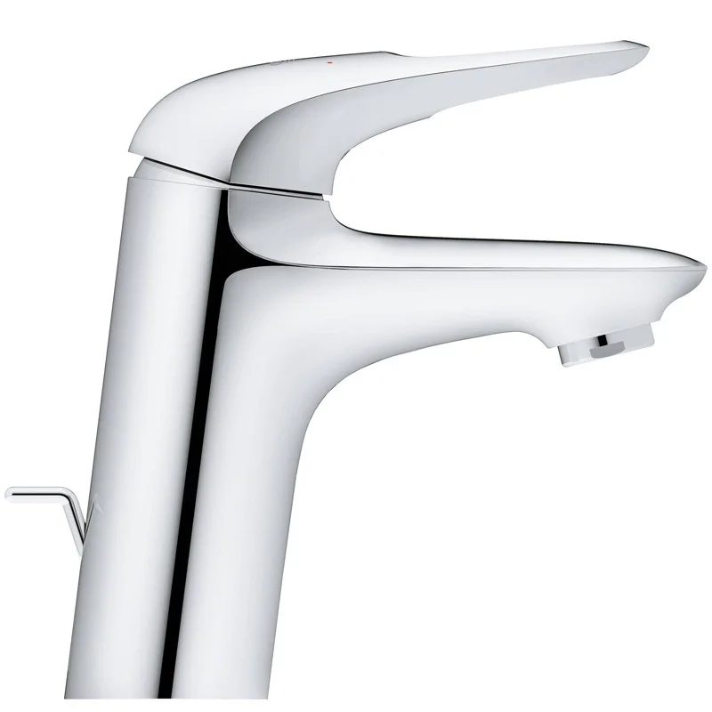 Приобрести смеситель для раковины grohe eurostyle с донным клапаном, хром 23564003