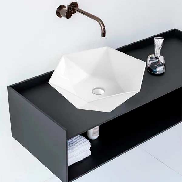 Приобрести mirsant раковина чаша shell-0418 42х42 см, белая ут000027697