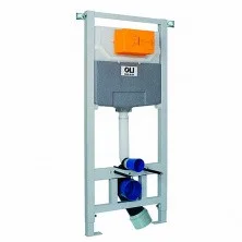 Инсталляция для унитаза OLI 120 ECO Sanitarblock pneumatic (Пневматическая, метал. крепления) 879235