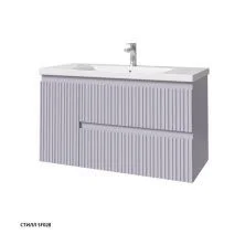 Caprigo Тумба с раковиной FORTE-Smalty TYPE 100 см, левая, фиолетавая