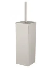 Туалетный ершик в комплекте WONZON & WOGHAND POLO, Брашированный никель (WW-8929-BN)