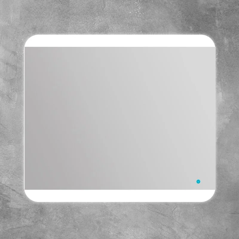 Приобрести cezares зеркало 80х70см, led подсветка touch system 45007