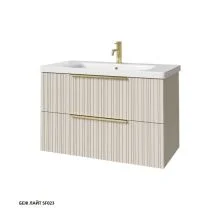 Caprigo Тумба с раковиной RAIN 90 см, светло бежевая