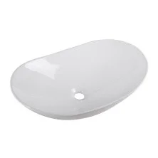 BelBagno Накладная раковина 60х36, белая BB1404