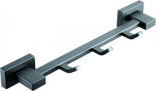 Крючок тройной Vieir V5014G серый