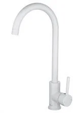 Смеситель для кухни WONZON & WOGHAND, Белый матовый (WW-A21102-MW)