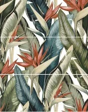 Панно настенное Gracia Ceramica Mango multi panno 01 600x750 из 3 -х частей, многоцветный, 1-й сорт 